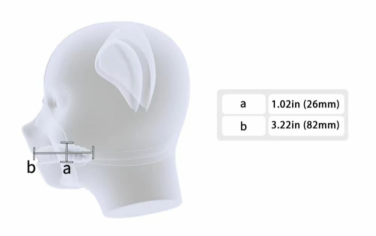 熊マスク　シリコン素材製　多色選択可能　男女兼用　動物変装グッズ-5