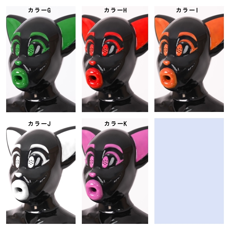 熊マスク　シリコン素材製　多色選択可能　男女兼用　動物変装グッズ-7