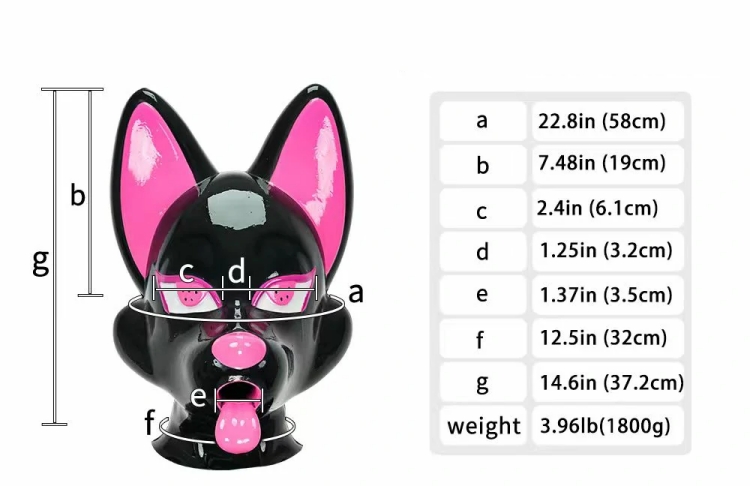 キツネマスク　シリコン素材製　コスプレ用マスク　男女兼用　動物変装グッズ-2
