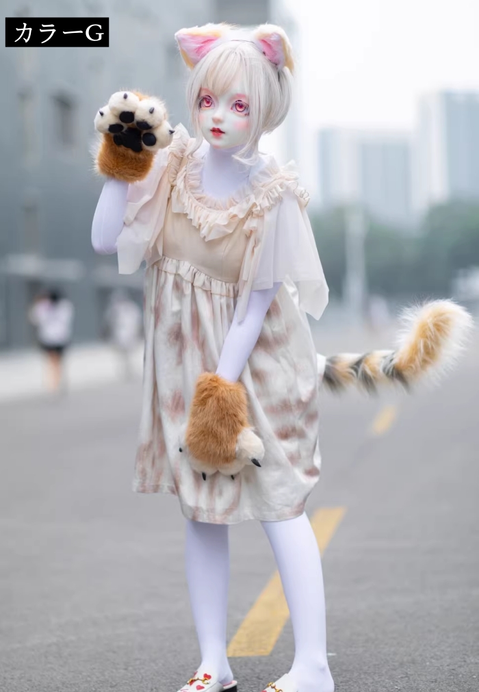 高品質　ライクラ製　着ぐるみマスク用肌タイツ　ハダタイ　サイズオーダーメイド　背中ファスナー付き-13