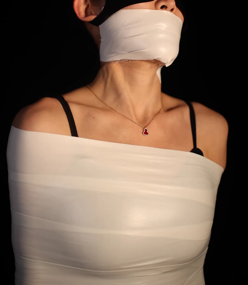 SMプレイ用テープ　口封じ　身体拘束-2