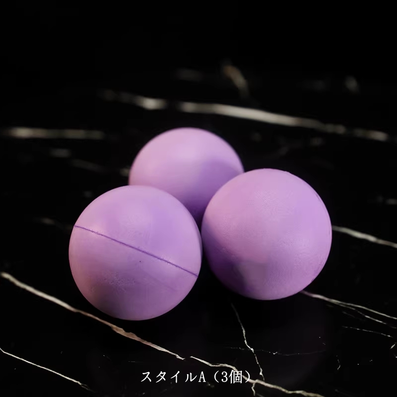 ギャグボール　紫色　柔らかい素材製　コスプレやSMプレイの小道具　口封じテープと組み合わせてご利用をお勧め-5