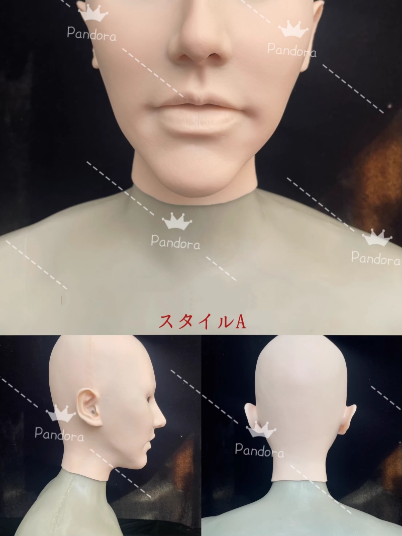 高品質　美人顔　パンドラPandora001　フィメールマスク　普通版／特別版の医療用シリコン素材製　フルヘッド　植毛の眉毛　メイク付き　超リアル　フィット感のすごいフィメールマスク　正規品保証　全国送料無料-3