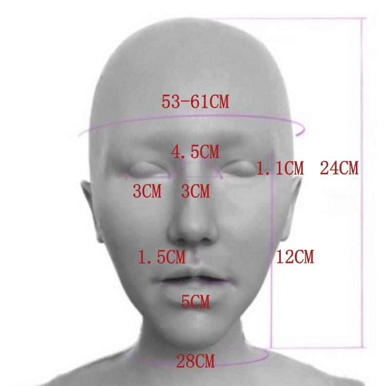 高品質　パンドラPandora002　美人顔　フィメールマスク　普通版／特別版の医療用シリコン素材製　フルヘッド　植毛の眉毛　メイク付き　超リアル　フィット感のすごいフィメールマスク　正規品保証　全国送料無料-4
