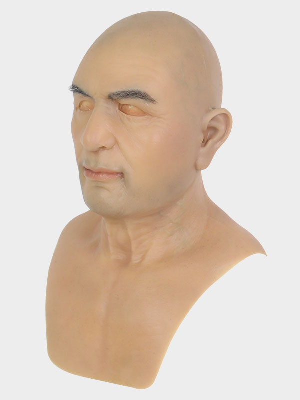男性マスクシリーズ-5 シリコン製 ひげなしのスタイル 超リアル コスプレ 仮装 変装仮面-2 男性マスクシリーズ-5 シリコン製 ひげなしのスタイル 超リアル コスプレ 仮装 変装仮面-2