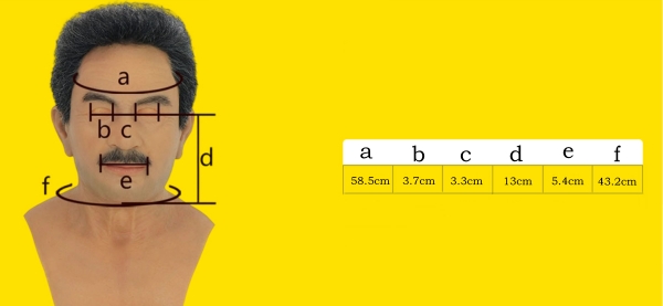 男性マスクシリーズ-5 シリコン製 ひげなしのスタイル 超リアル コスプレ 仮装 変装仮面-5 男性マスクシリーズ-5 シリコン製 ひげなしのスタイル 超リアル コスプレ 仮装 変装仮面-5