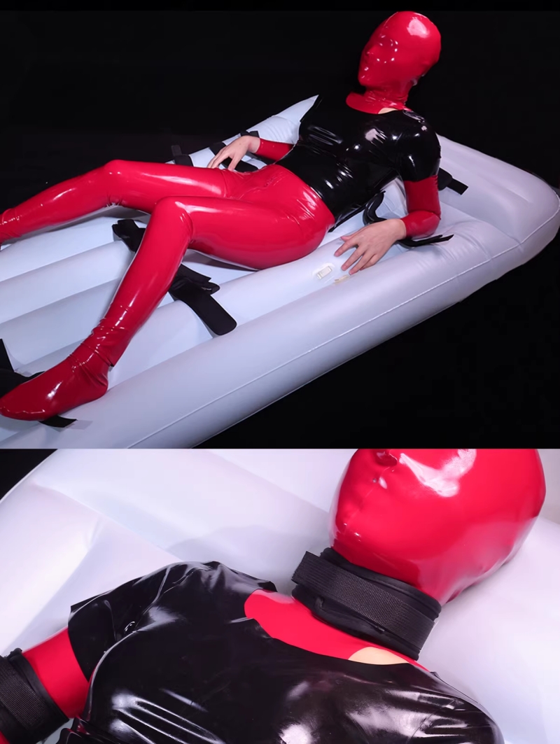 ボンデージ・ゲーム用エアーマットレス　100cm*205cm　SMプレイ　リモコン付き電動エアーポンプが選択可能　収納簡単-5