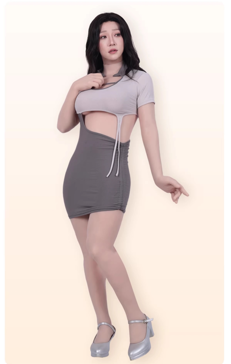 新品登場　Dカップ美乳　女装ボディースーツ　手袋＆足袋一体化の全身女体化スーツ　シリコン＆高弾性綿が選択可能　女性器挿入導尿可能　背中ファスナー付き　着脱超便利　人妻美人のボディー　超リアル女体化　男の娘＆クロスドレスへ特別推薦　cdcoser女装用品通販-10