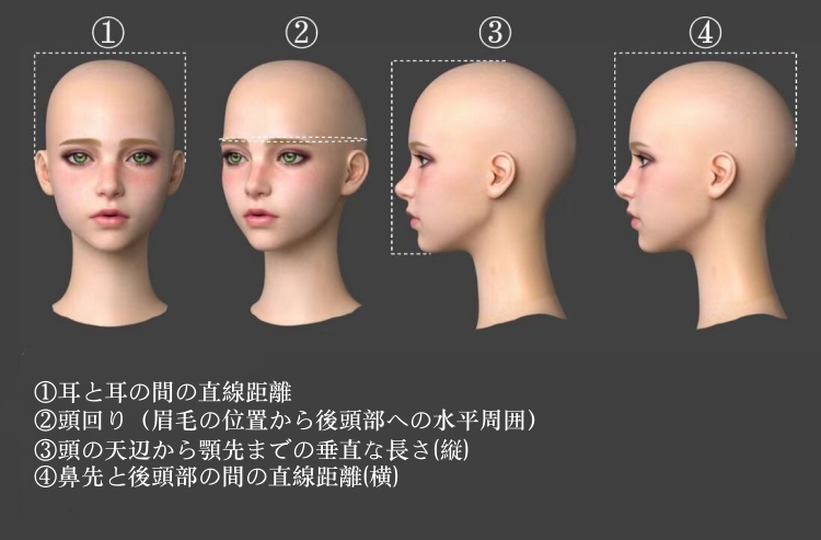 真っ黒　硬質髪着ぐるみマスク　可視性マスク　全頭マスク　ラテックスラバースーツとの組み合わせをお勧め　男女兼用　サイズオーダーメイド-7