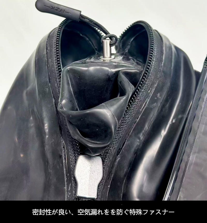 ラテックス　バキュームベッド　サイズ110cm*200cm/110cm*220cm　リモコン付き電動エアーポンプが選択可能　リモコン遠隔操作＆一人使用可能　男女兼用　カラーオーダーメイド可能　軽量アルミフレーム/PVCフレーム　収納&インストールが便利-9