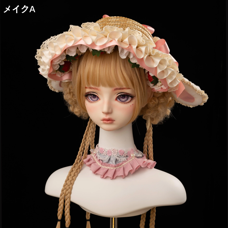 高品質　可愛いフィメールドールマスク　可颂　ハーフマスク/全頭マスク　二次元美少女　樹脂製　メイク付き　Female kigurumi Mask　正規品保証　CDCOSER通販　全国送料無料-2