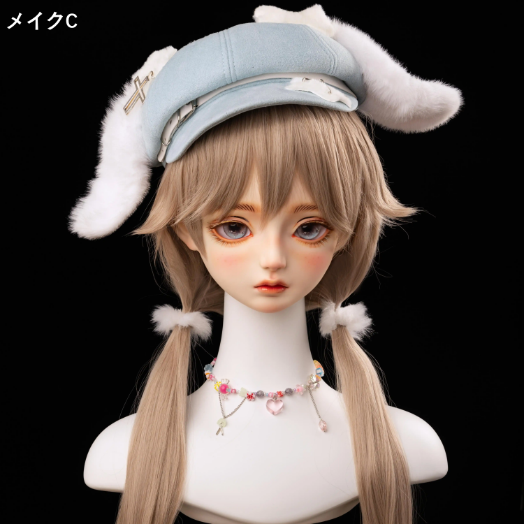 高品質　可愛いフィメールドールマスク　可颂　ハーフマスク/全頭マスク　二次元美少女　樹脂製　メイク付き　Female kigurumi Mask　正規品保証　CDCOSER通販　全国送料無料-6