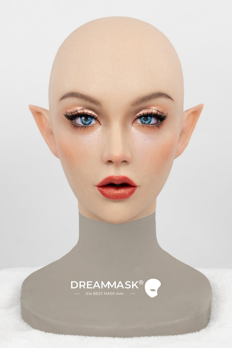 欲望シリーズ DM03G チェリーCherry シリコン製フィメールマスク フールヘッド/フールヘッド&胸付き 正規品保証-3 欲望シリーズ DM03G チェリーCherry シリコン製フィメールマスク フールヘッド/フールヘッド&胸付き 正規品保証-3