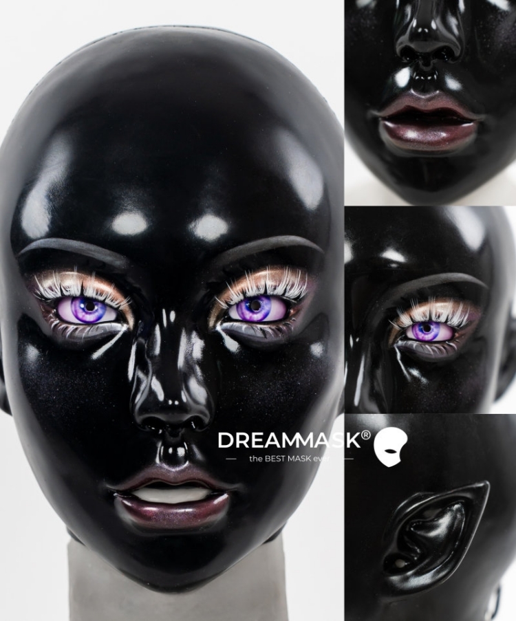 欲望シリーズ DM03B カラー 黒魔女 シリコン製フィメールマスク フールヘッド コスプレ向け 正規品保証-5 欲望シリーズ DM03B カラー 黒魔女 シリコン製フィメールマスク フールヘッド コスプレ向け 正規品保証-5