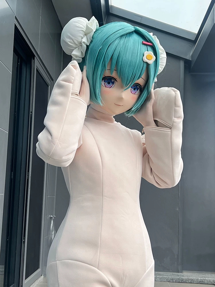 D-EX　茴香服　キグルミドールスーツ　肌色/黒色　サイズオーダーメイド可能　正規品保証　全国送料無料-11