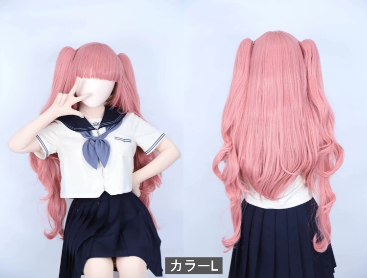 着ぐるみマスク専用ウィッグ　大きいサイズ　頭回り75~85cm　全頭型マスク-4