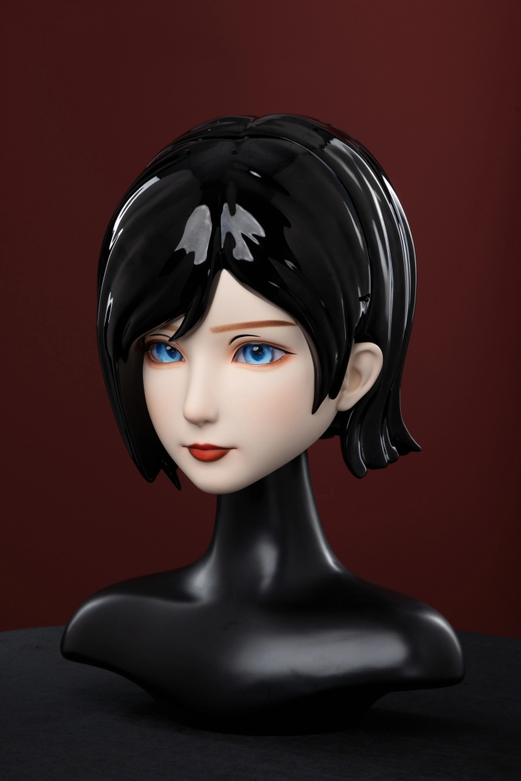 高品質　Miss.M　硬質髪フルヘッドマスク　サイズオーダーメイド　着ぐるみマスク　正規品保証　全国送料無料-3