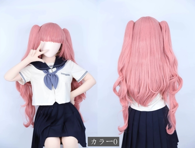 着ぐるみマスク専用ウィッグ　大きいサイズ　頭回り75~85cm　全頭型マスク-5
