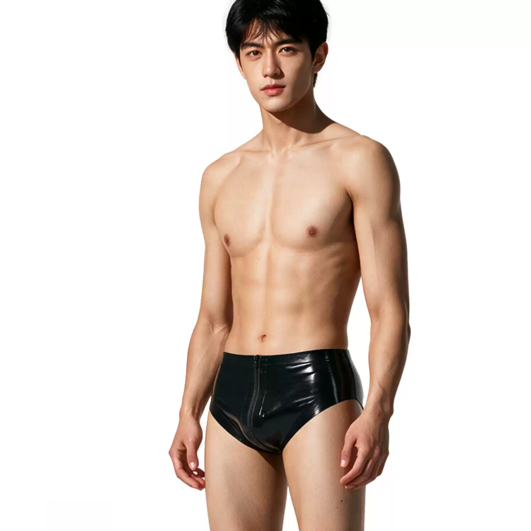 男性用パンツ　HB017　股間ファスナー付き　股間立体裁断　カラー変更可能-2