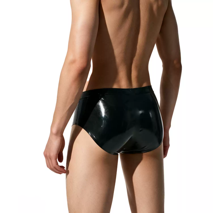 三角式　男性用パンツ　HB014　ラテックス厚さ0.4mm　股間立体裁断-3