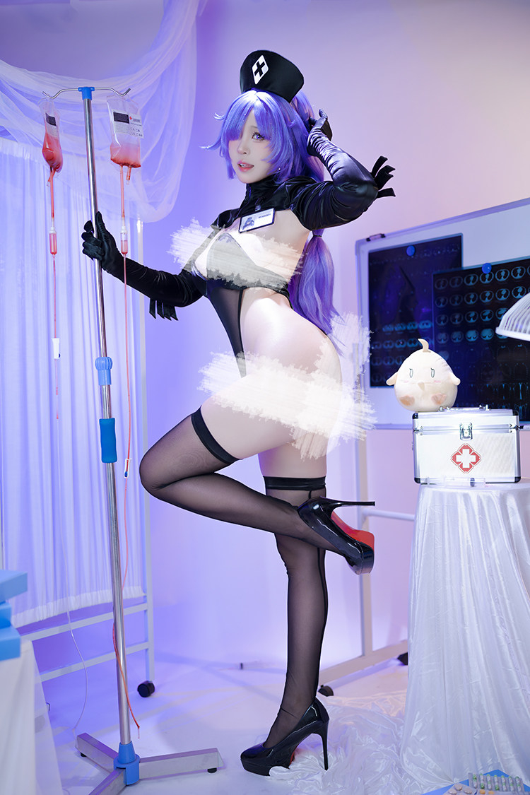 セクシー　ナース服　Nurse　コスプレ衣装　二次元-5