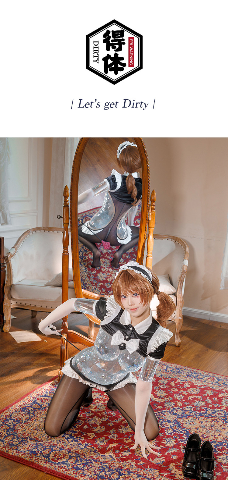 かわいいメイド服　コスプレ衣装　アニメ　二次元-1