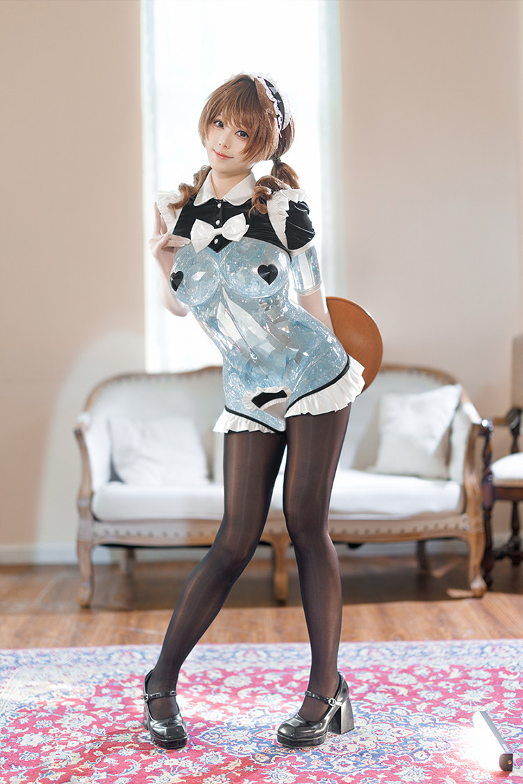 かわいいメイド服　コスプレ衣装　アニメ　二次元-4