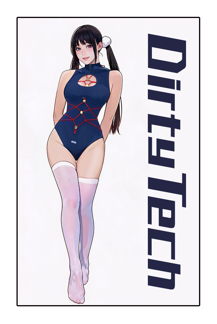 緊縛スクール水着　亀甲縛りがスク水と一体化　アニメ　二次元-2