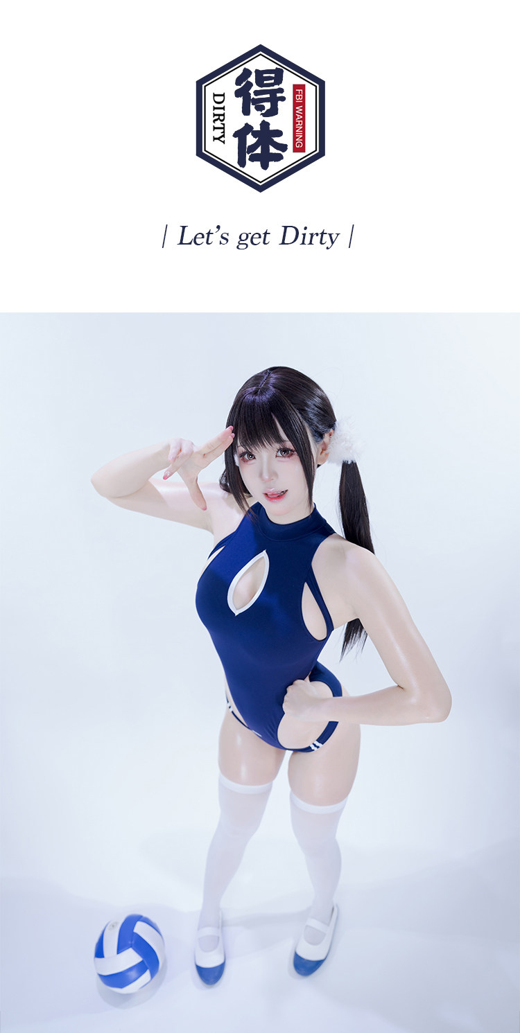 かわいい＆セクシー　オープンチェストハイレグ水着-1