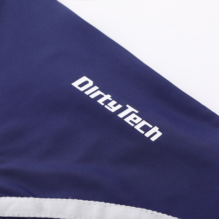 レッド/ブルー　ショート丈の体操服　トップス＆パンツ＆ソックスセット-6