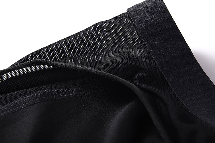 ブラック＆ホワイト　袖無し　体操服　トップス＆パンツセット-7