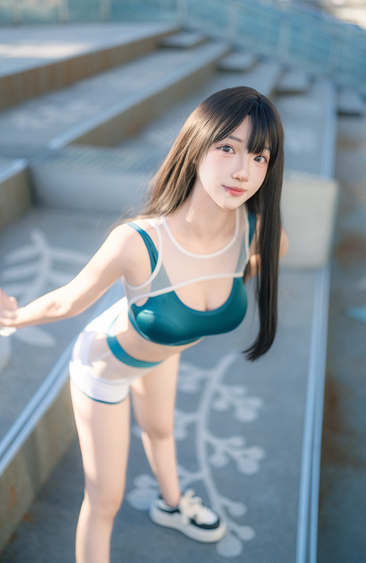 メッシュフィットネスウェア　セクシーコスチュームセット-18
