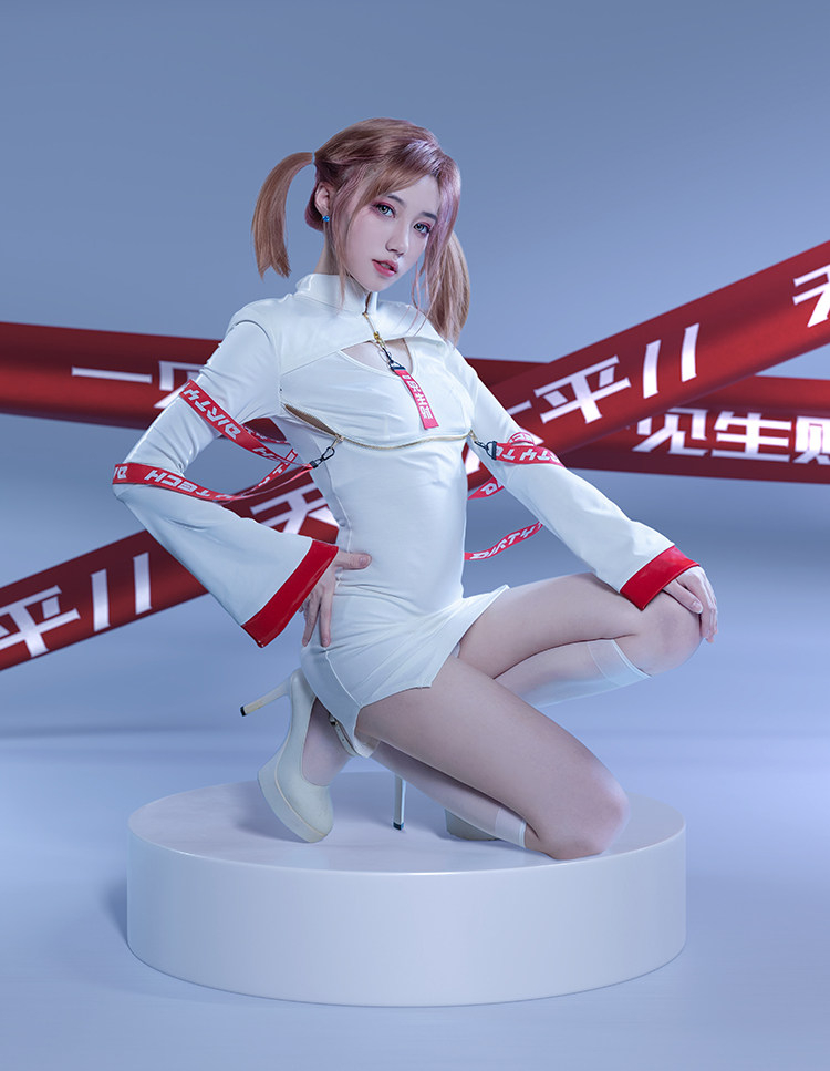 ブラック/ホワイト　タイトスカート　コスプレ衣装-20