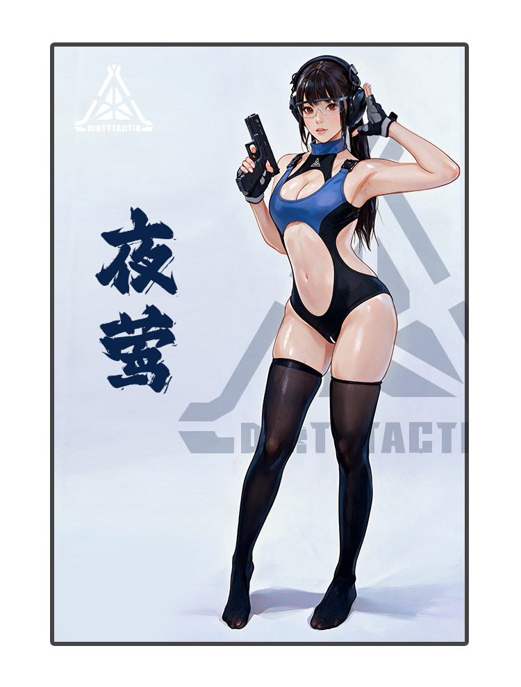 タクティカルサイバー水着　セクシーコスプレ衣装-10