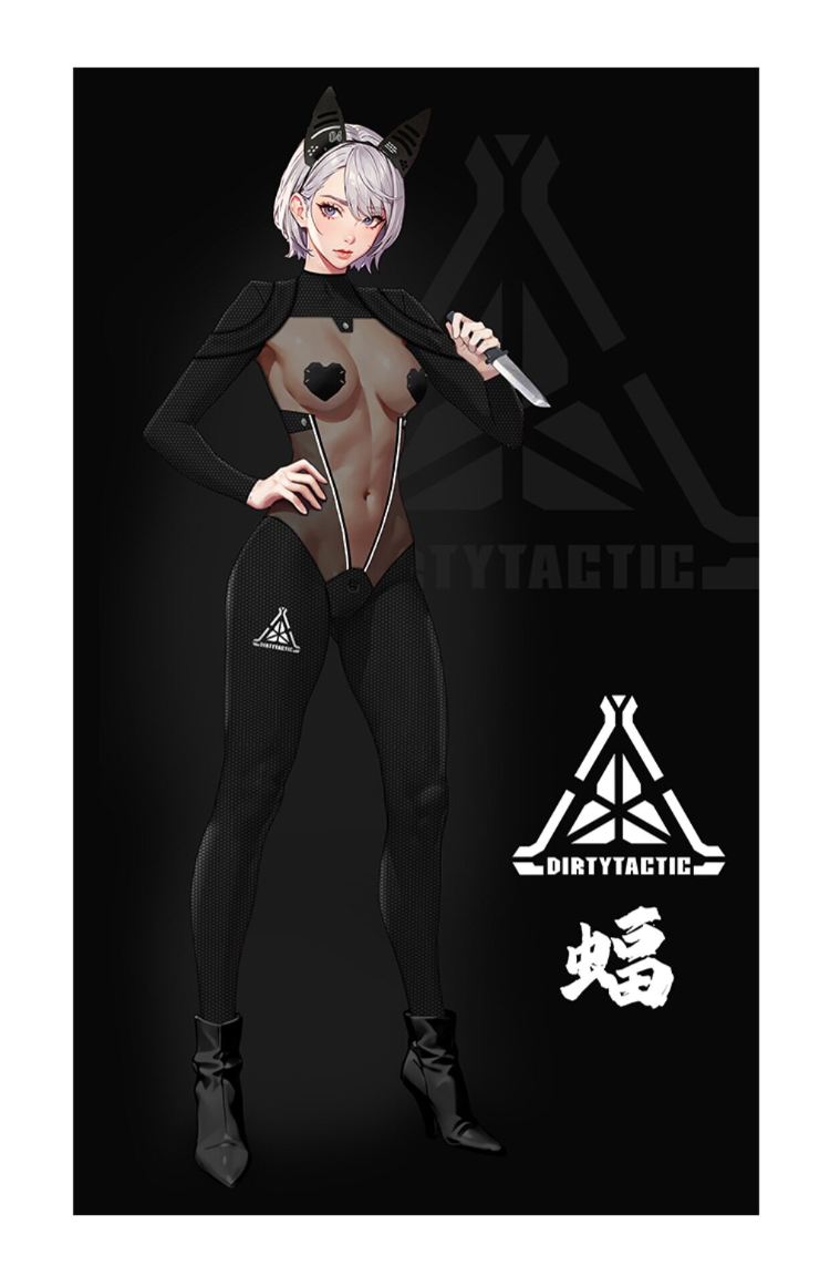 戦術アニメガール　フルボディスーツ　コスプレ衣装-11